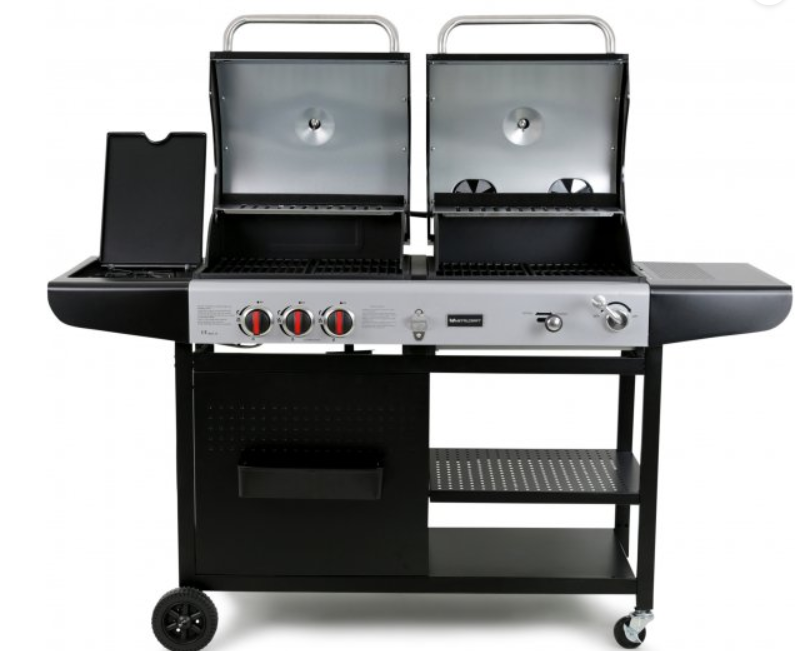 Metalcraft aurora kol och gasolgrill Ăppet grillock Aurora