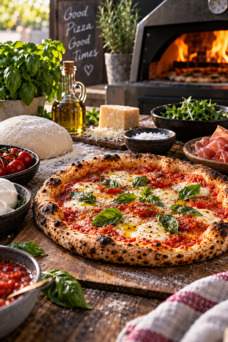 Hemmagjord pizza